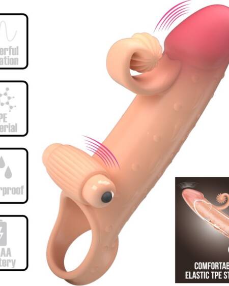 ROMANCE - VIBRIERENDE PENISHÜLLE NATUR