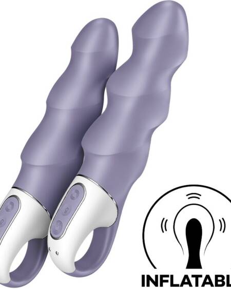 SATISFYER - AIR PUMP VIBRATOR 1 AUFBLASBARER G-SPOT-VIBRATOR LILA