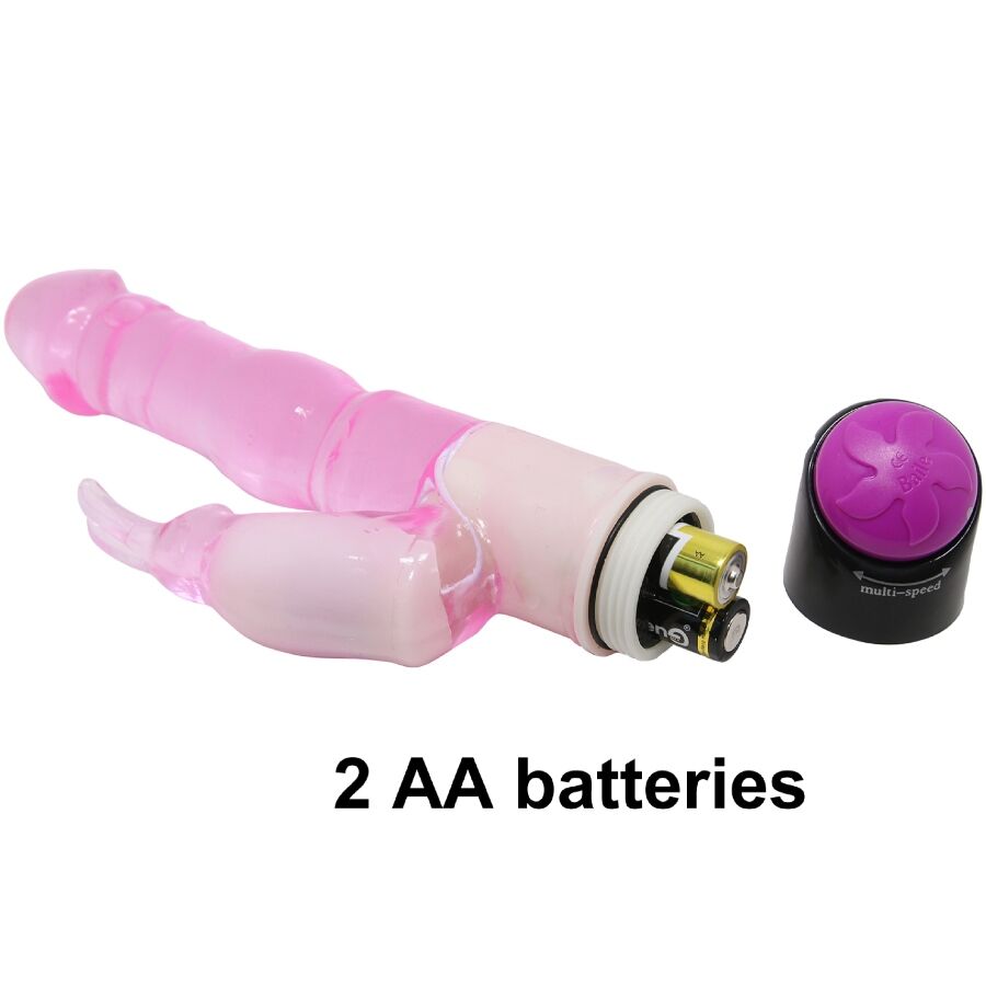 BAILE - WAVES OF PLEASURE FANTASY VIBRATOR MIT KANINCHEN 23 CM – Bild 5
