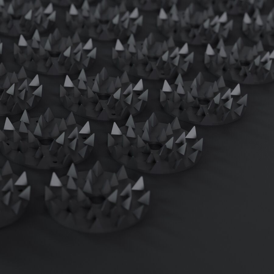 LELO - KÖRPERMASSAGE-AKUPRESSURMATTE SCHWARZ – Bild 9