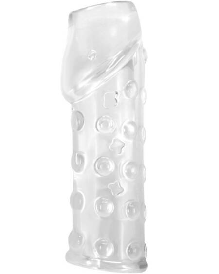 PRETTY LOVE - ENGE UND VOLUMINÖSE PENISHÜLLE TRANSPARENT