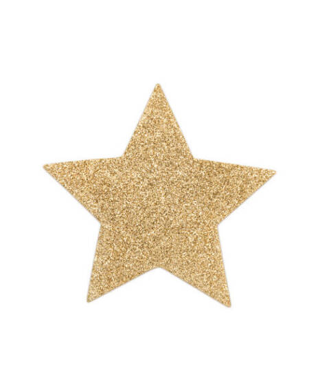 BIJOUX - INDISCRETS FLASH GOLDEN STAR NIPPELABDECKUNGEN