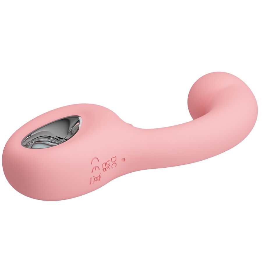 PRETTY LOVE - ERYNNYES G-SPOT VIBRATOR + KLITORIS-STIMULATOR 10 VIBRATIONEN ROSA – Bild 3