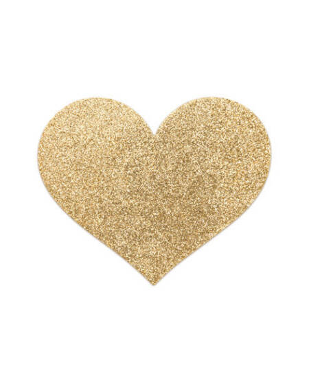 BIJOUX - INDISCRETS FLASH GOLDEN HEART NIPPELABDECKUNGEN