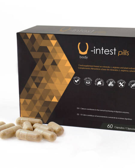 500 COSMETICS - U-INTEST KAPSELN ZUR VORBEUGUNG VON HÄMORRHOIDEN – 60 KAPSELN