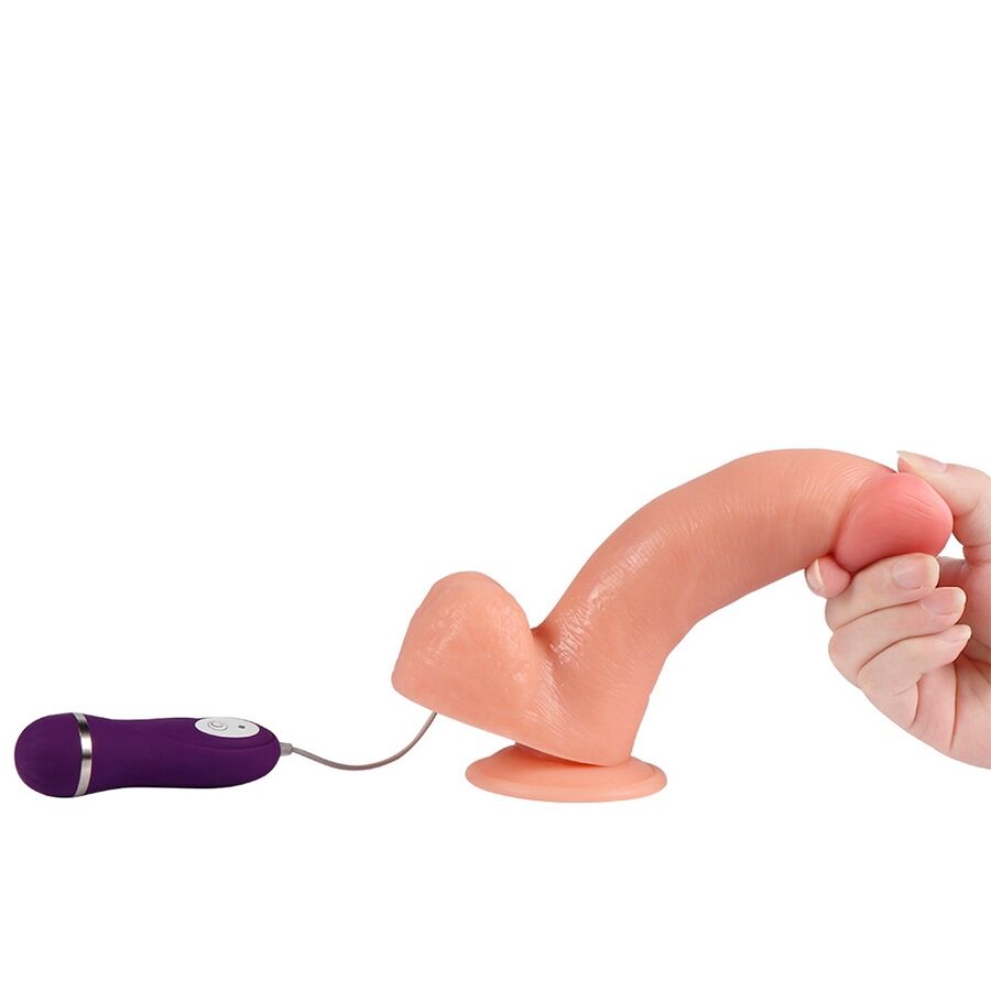 SHEQU - APOLO VIBRATORDILDO MIT FERNBEDIENUNG 24,5 CM – Bild 6