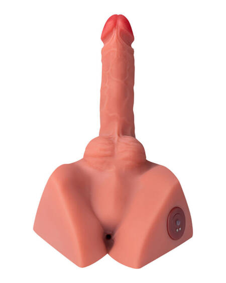 XISE - MICHAEL REALISTISCHER DILDO UND ANUS-MASTURBATOR MIT STOSSFUNKTION 15 CM