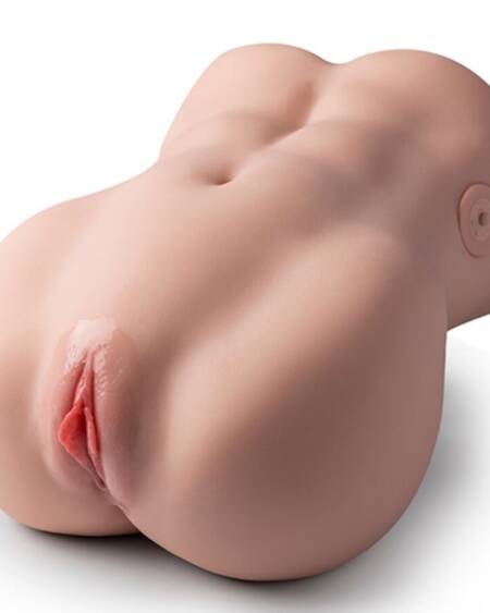 XISE - LYDIA WEIBLICHER VAGINA-MASTURBATOR MIT STOSSDÄMPFUNG 25 CM