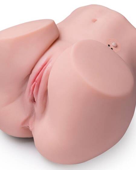 XISE - OLGA VIBRIERENDER REALISTISCHER VAGINA- UND ANUS-MASTURBATOR MIT MEHREREN POSITIONEN