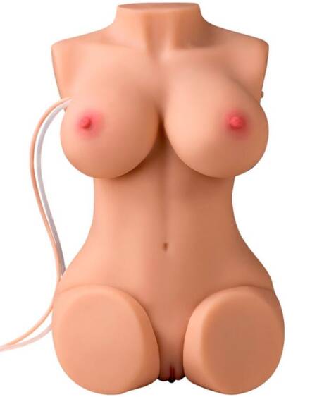 XISE - WENDY SUCKING WEIBLICHER TORSO MIT VIBRATION UND FERNBEDIENUNG 6 KG