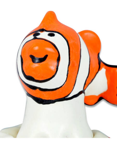 CONDOMERIE - HANDBEMALTE NEUHEITSKONDOME FISCH ORANGE