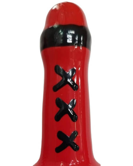 CONDOMERIE - HANDBEMALTE NEUHEITSKONDOME AMSTERDAM ROT