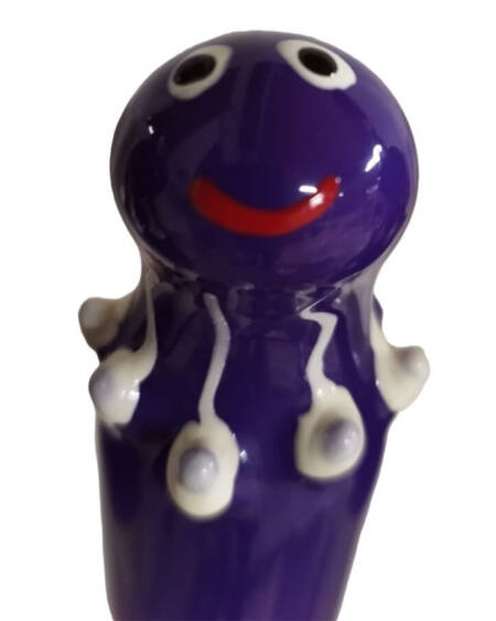 CONDOMERIE - HANDBEMALTE NEUHEITSKONDOME OCTOPUS LILA