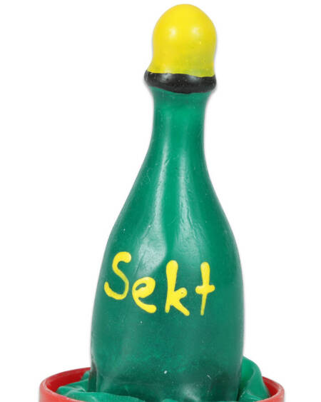 CONDOMERIE - HANDBEMALTE NEUHEITSKONDOME CHAMPAGNER