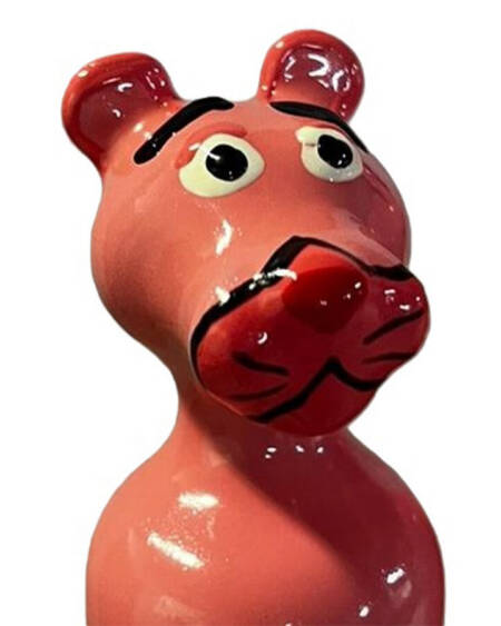 CONDOMERIE - HANDBEMALTE NEUHEITSKONDOME PINK PANTHER