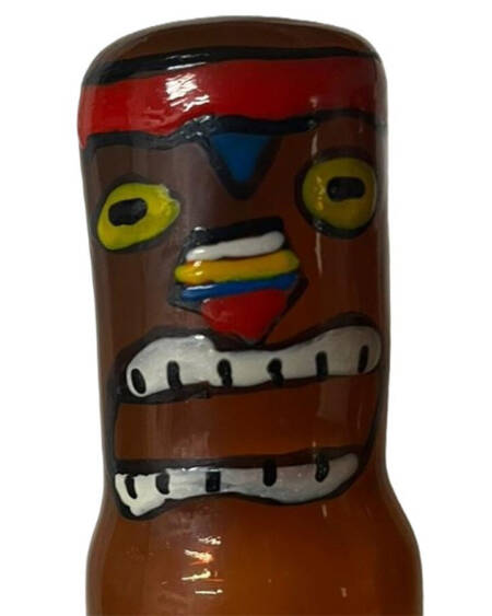 CONDOMERIE - HANDBEMALTE NEUHEITSKONDOME TIKI TOTEM-HAWAII-03