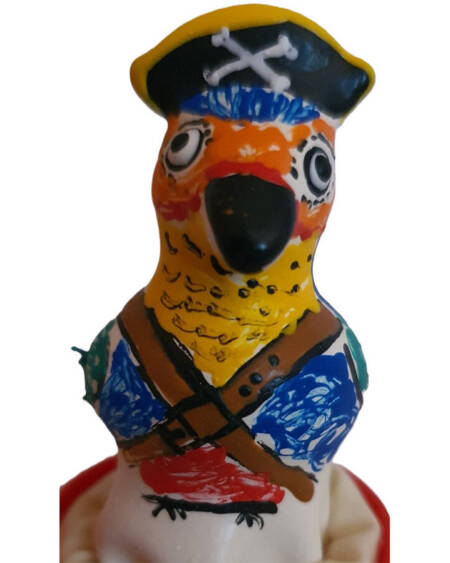 CONDOMERIE - HANDBEMALTE NEUHEITSKONDOME CAPTAIN PARROT