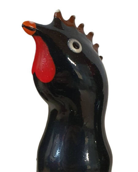 CONDOMERIE - HANDBEMALTE NEUHEITSKONDOME SCHWARZER HAHN