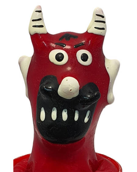 CONDOMERIE - HANDBEMALTE NEUHEITSKONDOME DEVILS MOUTH MODELL 2