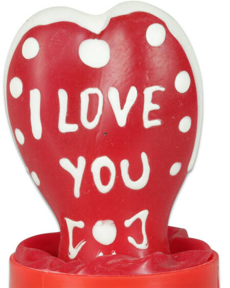CONDOMERIE - HANDBEMALTE NEUHEITSKONDOME HERZ - ICH LIEBE DICH MODELL 2