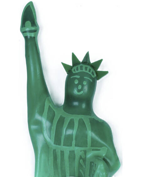 CONDOMERIE - HANDBEMALTE NEUHEITSKONDOME FREIHEITSSTATUE MODELL XL