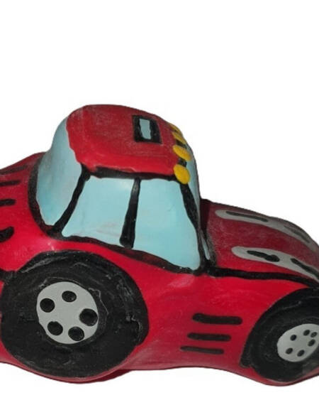 CONDOMERIE - HANDBEMALTE NEUHEITSKONDOME TRAKTOR ROT XL