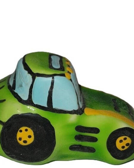 CONDOMERIE - HANDBEMALTE NEUHEITSKONDOME TRAKTOR GRÜN XL