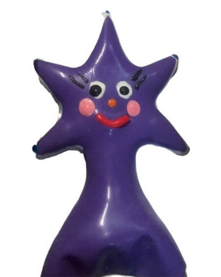 CONDOMERIE - HANDBEMALTE NEUHEITSKONDOME HAPPY STAR XL