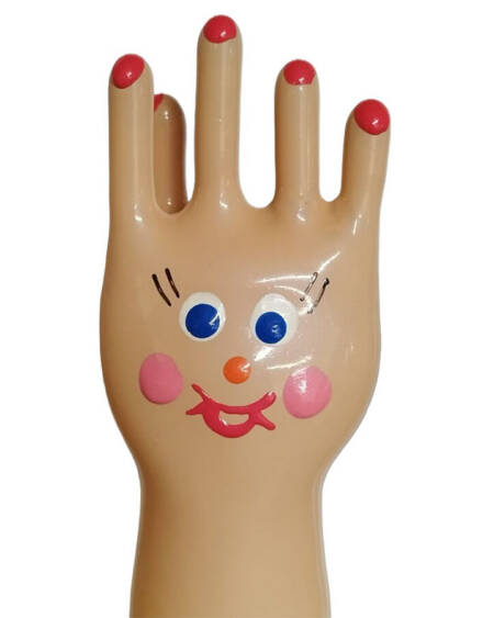 CONDOMERIE - HANDBEMALTE NEUHEITSKONDOME GROSSE GLÜCKLICHE HAND XL