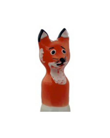 CONDOMERIE - HANDBEMALTE NEUHEITSKONDOME FUCHSBRAUN XL