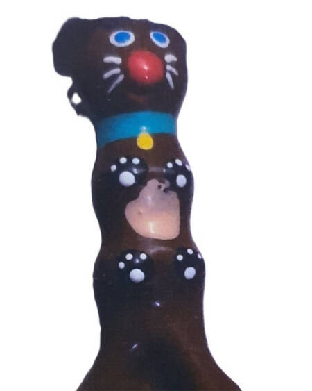 CONDOMERIE - HANDBEMALTE NEUHEITSKONDOME BRAUNER DACKEL XL