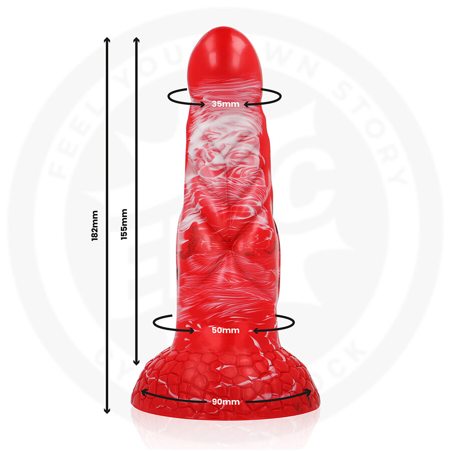 EPIC - DILDO AGNIS CRIMSON FIRE – Bild 3
