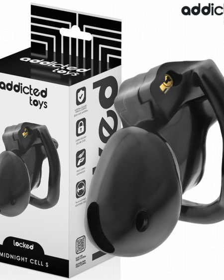 ADDICTED TOYS LOCKED - MINDNIGHT CELL PENISKÄFIG GRÖSSE S 4.8 CM