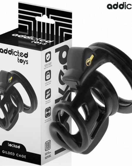 ADDICTED TOYS LOCKED - GILDEN CAGE PENISKÄFIG 8,5 CM