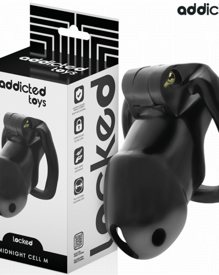 ADDICTED TOYS LOCKED - MINDNIGHT CELL PENISKÄFIG 4.2 CM GRÖSSE M