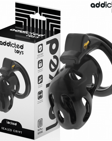 ADDICTED TOYS LOCKED - VERSIEGELTER PENISKÄFIG 8 CM