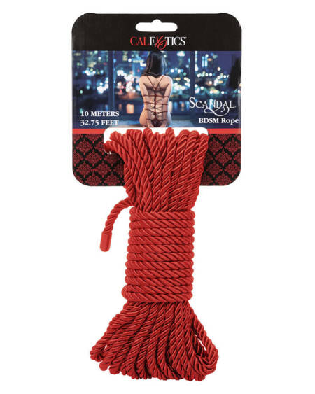 CALEXOTICS - SCANDAL RED BDSM-SEIL 10 M