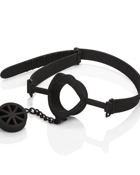 CALEXOTICS - SCANDAL -GAG MIT SCHWARZEM SILIKON-PLUG