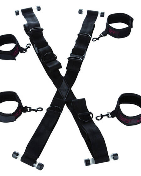 CALEXOTICS - SCANDAL KREUZFÖRMIGE TÜRHANDSCHELLEN