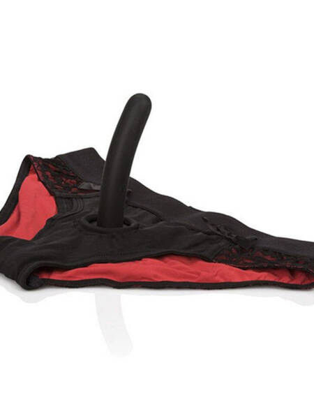 CALEXOTICS - SCANDAL SET ROTER HÖSCHEN MIT DILDO GRÖSSE L/XL