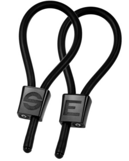 ELECTRASTIM - PRESTIGE ELECTRA LOOPS VERSTELLBARE COCKRINGE SCHWARZ