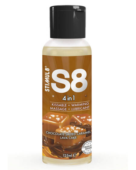 STIMUL8 - S8 4 IN 1 SCHOKOLADE UND GESALZENES KARAMELL-DESSERT-SCHMIERMITTEL 125 ML
