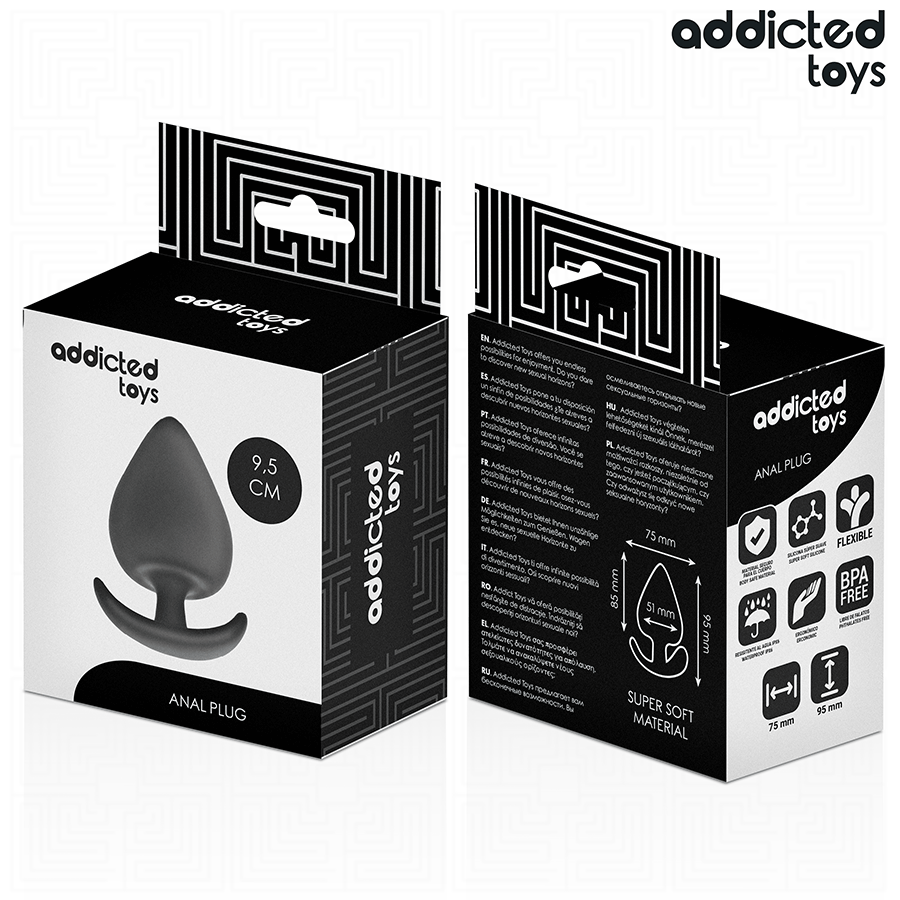 ADDICTED TOYS - ANALPLUG GRÖSSE XL 9.5 CM – Bild 7