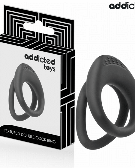 ADDICTED TOYS - DOPPELT STRUKTURIERTER PENISRING