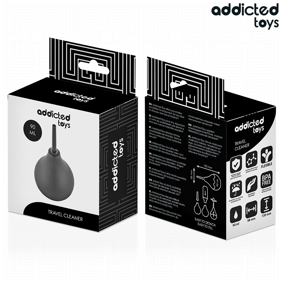 ADDICTED TOYS - REISE-ANALREINIGER GRÖSSE S 90 ML – Bild 7