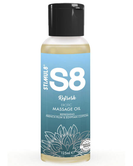 STIMUL8 - S8 REFRESH BAUMWOLLMASSAGEÖL 125 ML