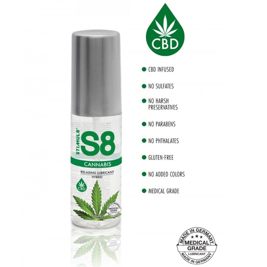 STIMUL8 - S8 CANNABIS HYBRID-SCHMIERMITTEL 50 ML – Bild 2