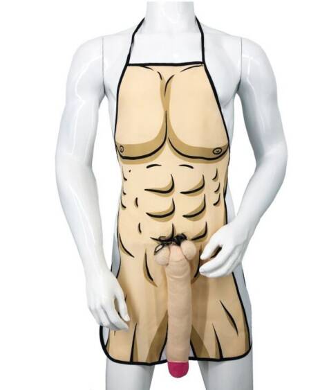 DIABLO PICANTE – 3D-PENIS-SCHÜRZE MUSKULÄR UND KRAFTVOLL