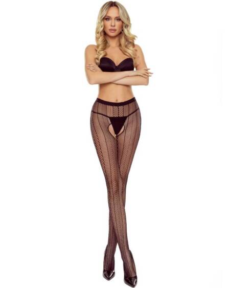 PASSION - TIOPEN 040 SCHWARZE STRUMPFHOSEN 1/2