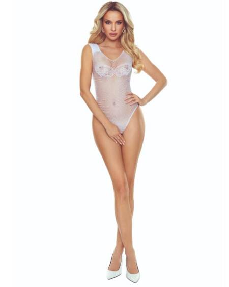 PASSION - BS109 WEISSER SCHMETTERLINGS-BODYSOCKING